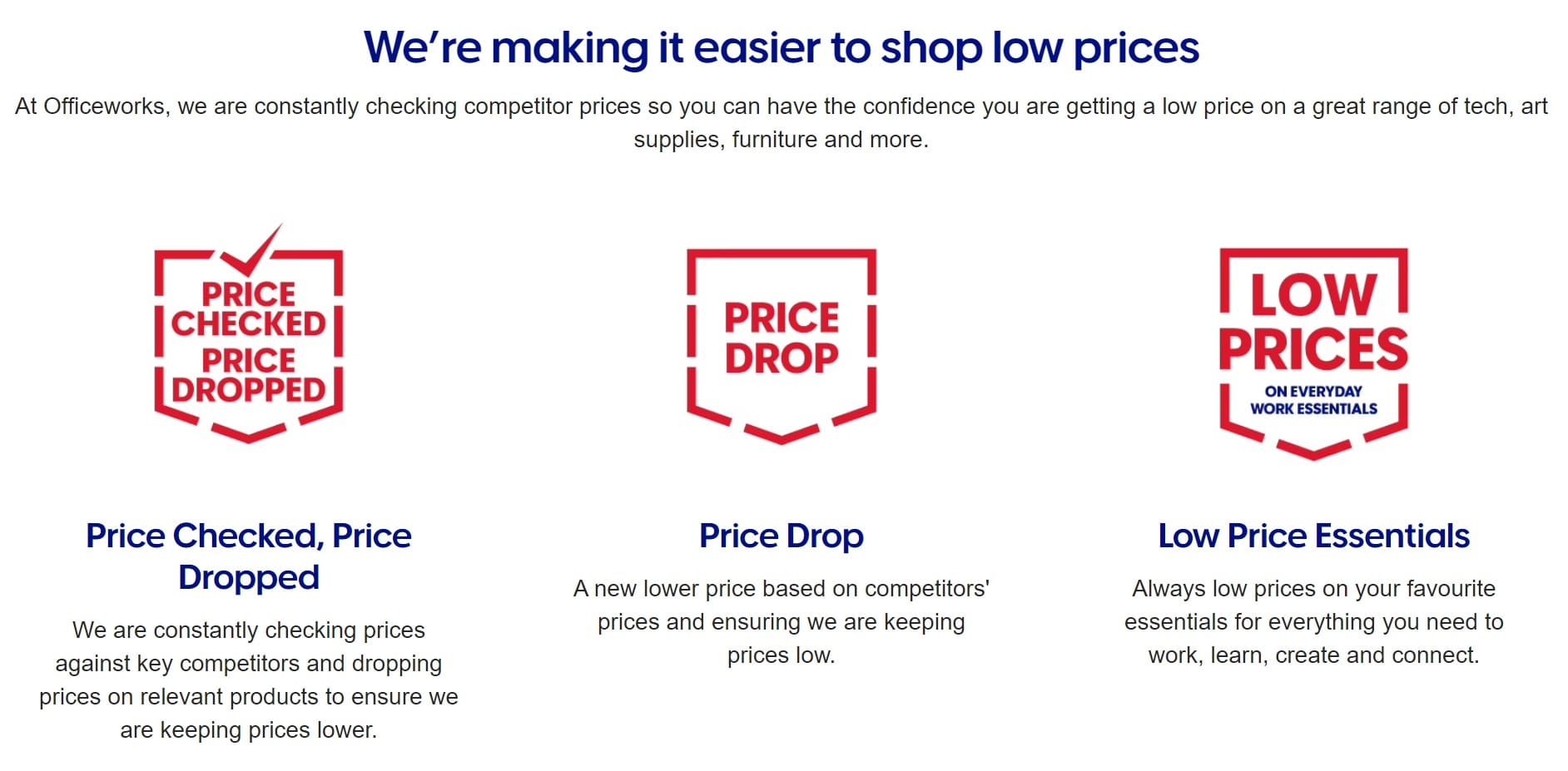 | The Champagne Mile - Deals officeworks price match