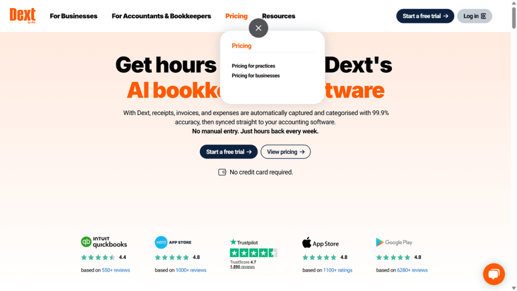 dext discount code screenshot