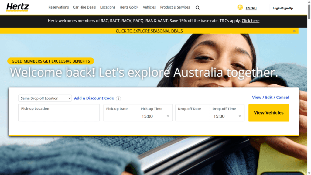 hertz discount code screenshot | The Champagne Mile - Deals hertz discount code screenshot