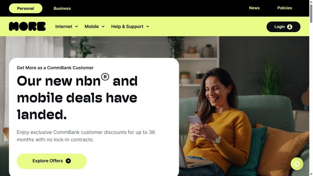 more telecom promo code commonwealth bank offers